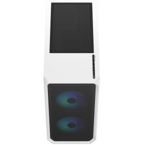 Fractal Design Focus 2 RGB White TG Clear Tint Behuizing - afbeelding 3