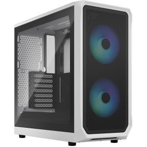 Atx Semi-Tower Box Fractal Focus 2 White