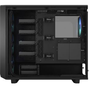 - Meshify 2 Rgb Black Tg Light Tint (Black) - afbeelding 5