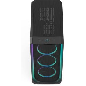 Fractal Design Meshify 3 Ambience Pro Rgb Black Tg Light Tint - Midtowermodel - behuizing - afbeelding 6