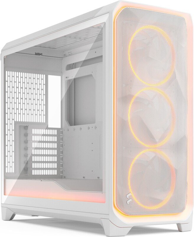 Fractal design meshify 3 xl ambience pro big 940 - Fractal Design Meshify 3 XL Ambience Pro RGB White TG Clear Behuizing