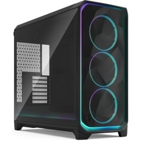 Fractal Design Fractal Design Meshify 3 Xl Ambience Pro Rgb Black Tg Light Tint - Fulltowermodel - Eatx - Zwart