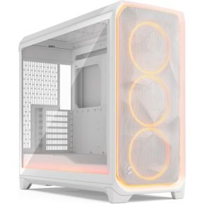 Fractal Design Meshify 3 Xl Ambience Pro Rgb White Tg Clear Tint - behuizing