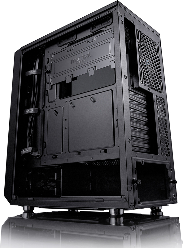 Fractal design meshify c midi tower behuizing 2 orig - Fractal Design Meshify C Dark TG Behuizing