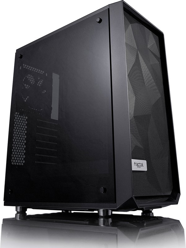 Fractal design meshify c midi tower behuizing - Fractal Design Meshify C Dark TG Behuizing