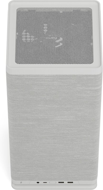 Fractal design mood light gray mini tower beh 2 orig - Fractal Design Mood Light Gray Behuizing
