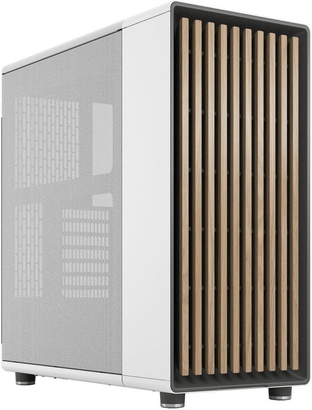 Fractal design north midi tower behuizing 857630 - Fractal Design North Chalk Behuizing (White)