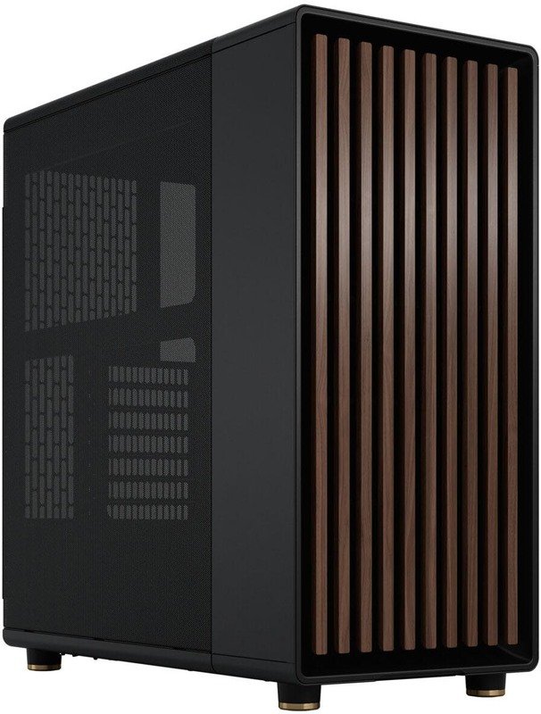 Fractal design north midi tower behuizing 857663 - Fractal Design North Charcoal Behuizing (Black)