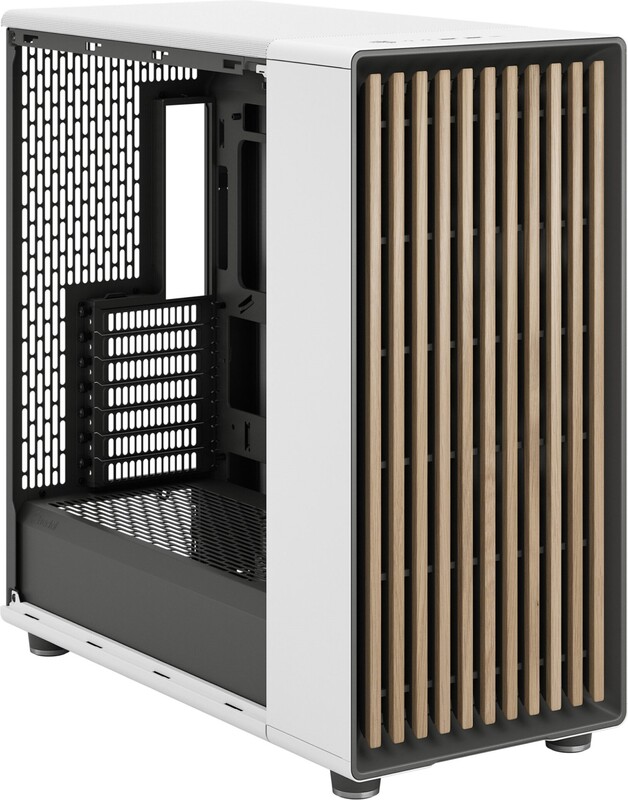 Fractal design north xl rc chalk white tg 2 orig - Fractal Design North XL RC Chalk White TG Clear Behuizing