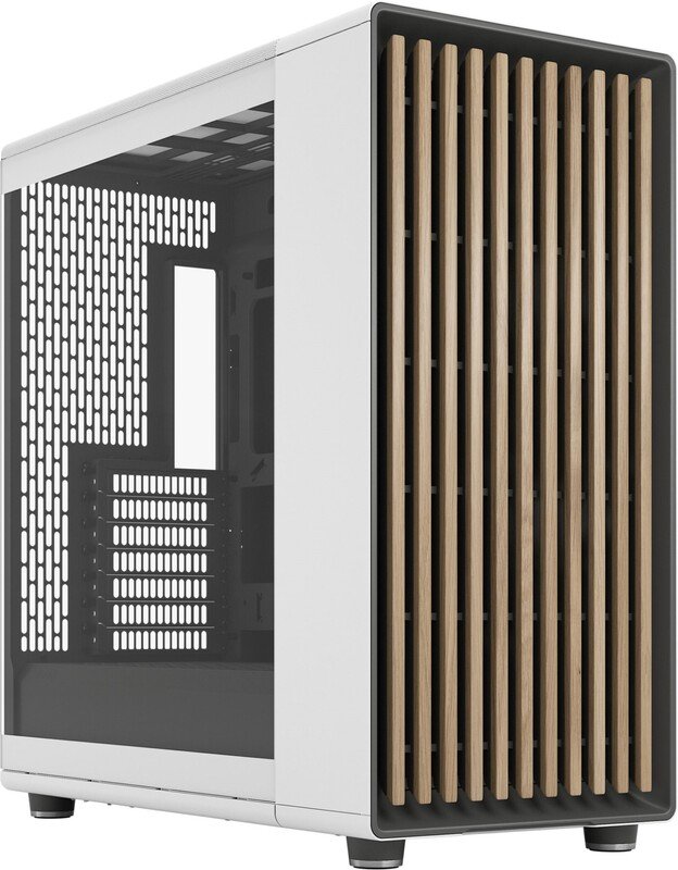 Fractal design north xl rc chalk white tg - Fractal Design North XL RC Chalk White TG Clear Behuizing
