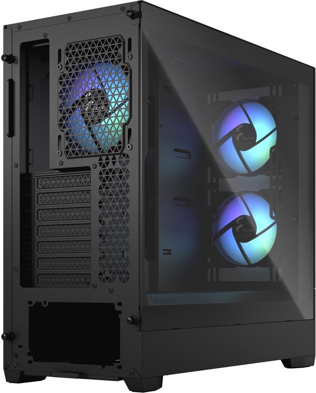 Fractal design pop air midi tower behuizing 949 2 orig - Fractal Design Pop Air RGB Black TG Clear Tint Behuizing