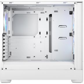 Pop Air RGB Orange Core TG Clear Tint Mid Tower Case - afbeelding 5