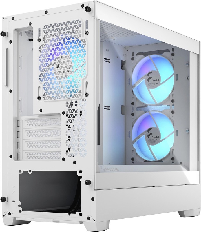 Fractal design pop mini air midi tower behuiz 2 orig - Fractal Design Pop Mini Air RGB White TG Clear Tint Behuizing