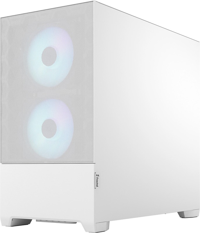 Fractal design pop mini air midi tower behuiz 3 orig - Fractal Design Pop Mini Air RGB White TG Clear Tint Behuizing