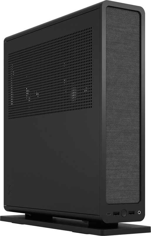 Fractal design ridge black mini tower behuizi - Fractal Design Ridge Black PCI-E 4.0 Behuizing