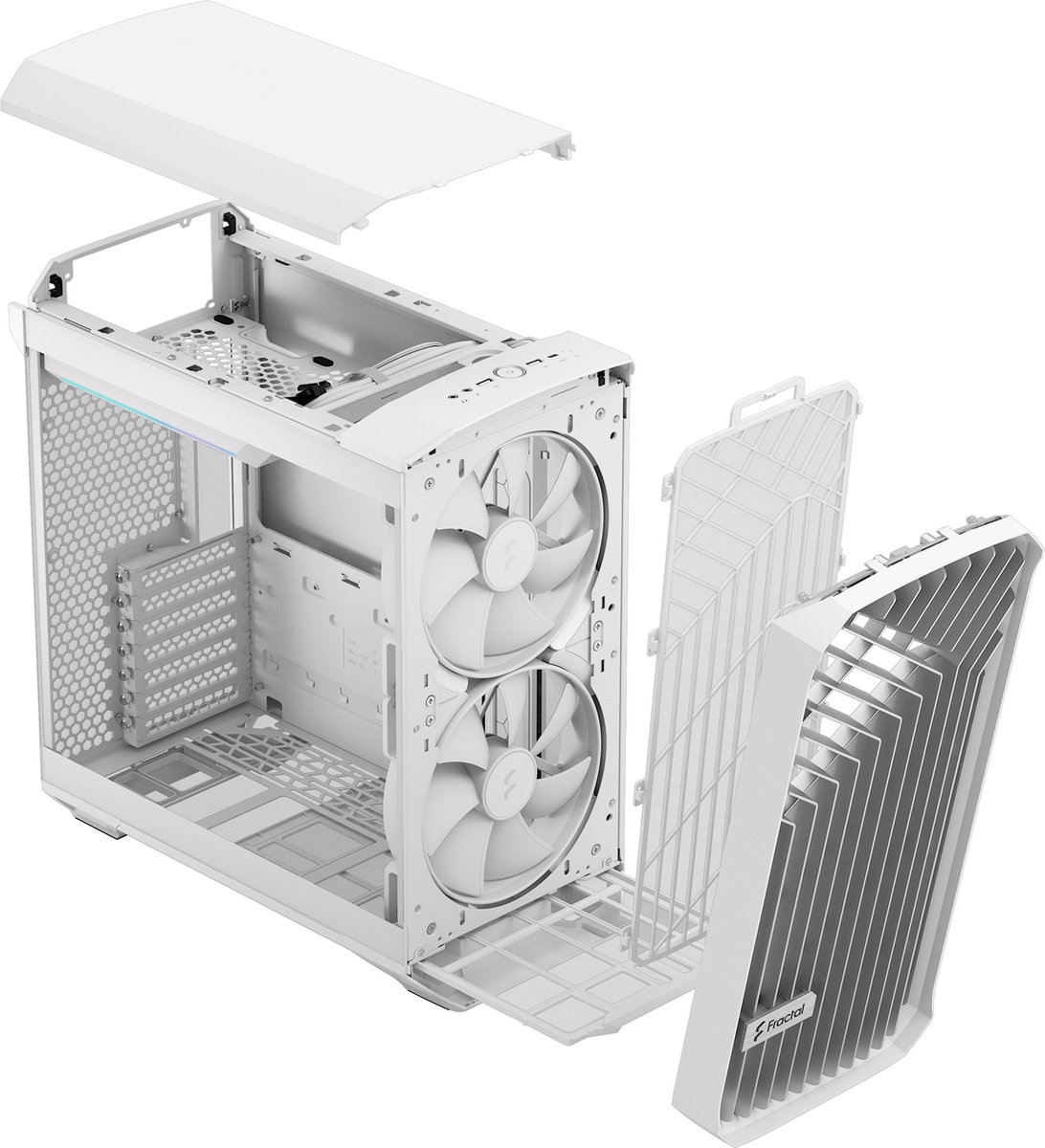Fractal Design Torrent Compact Wit behuizing - afbeelding 4