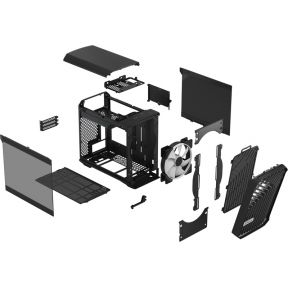 Fractal Design Torrent Nano RGB Black TG Light Tint - afbeelding 8