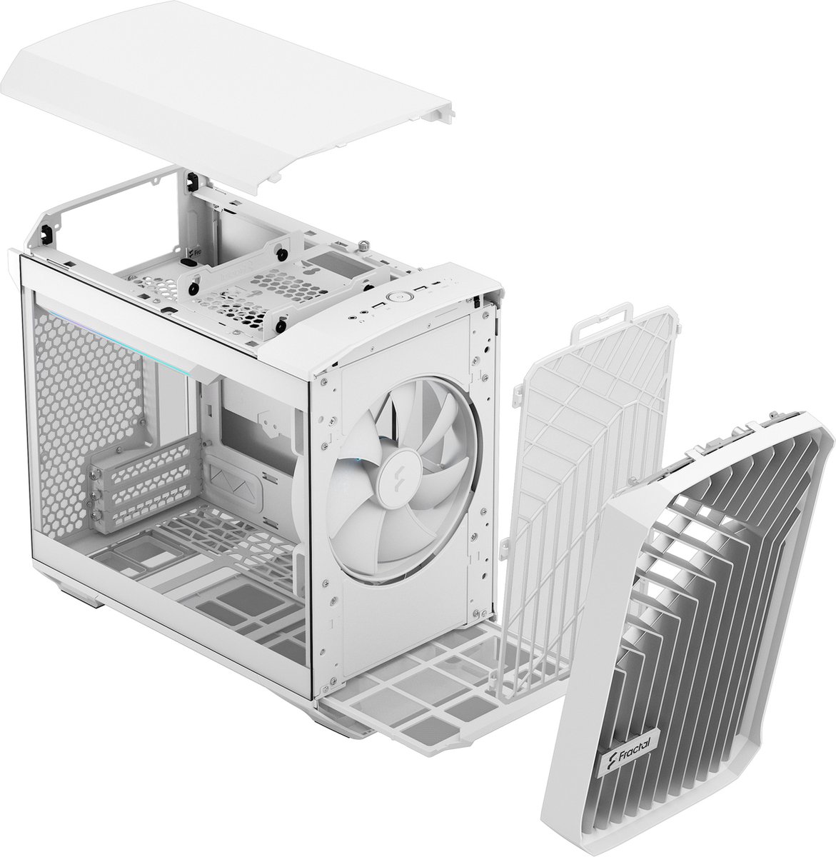 Fractal Design Torrent Nano Wit behuizing - afbeelding 4