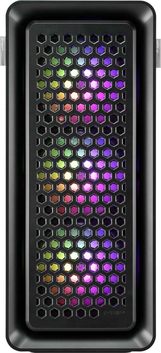 CUT593A ARGB Ultra Tower Behuizing Zwart - afbeelding 2