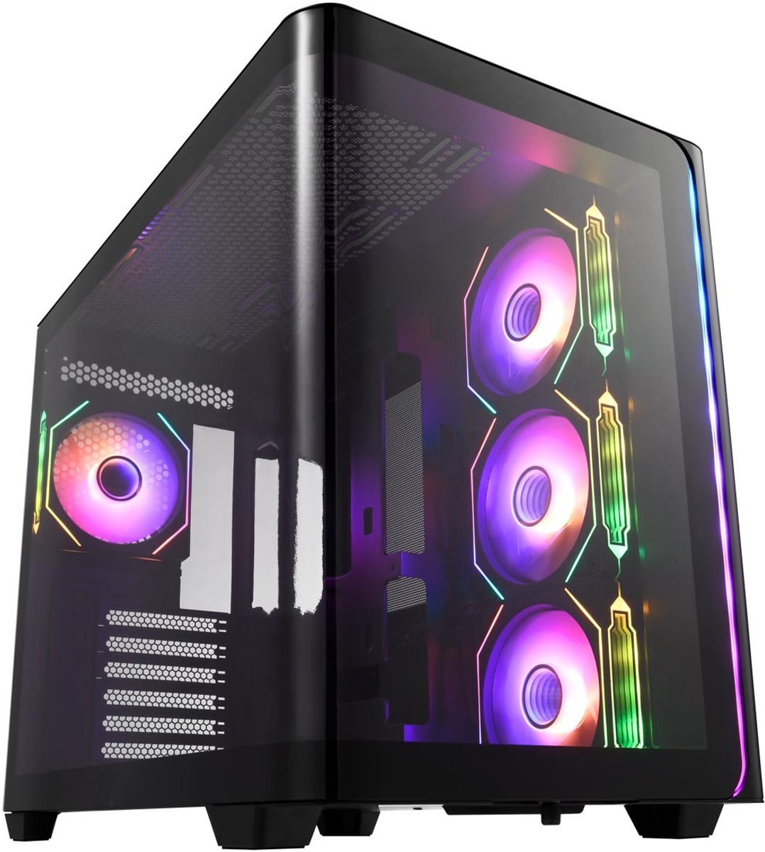 Fsp M580-Ba Midi Tower Zwart