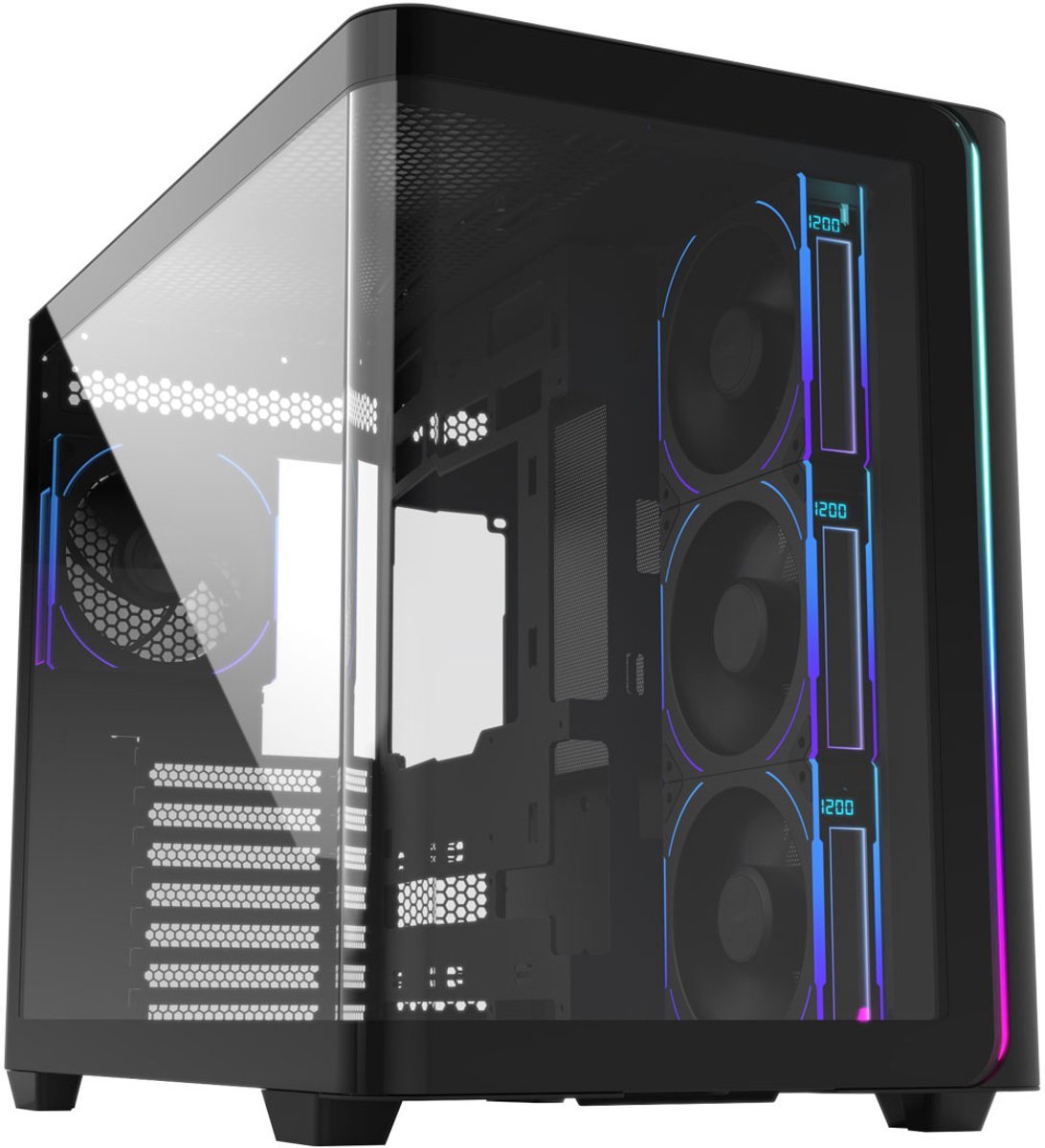 FSP Fsp M580-Bp Midi Tower Zwart