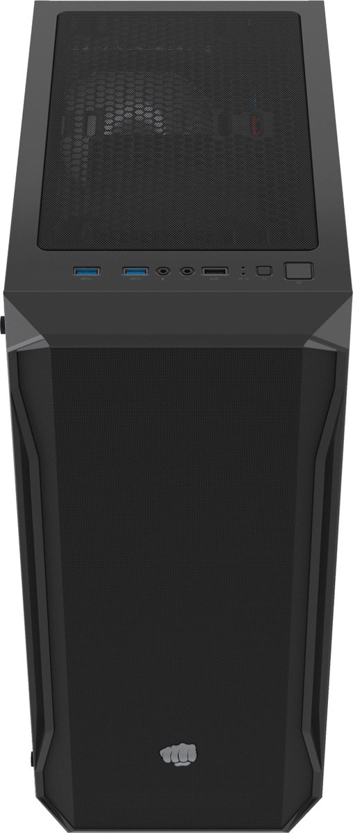 Fury Shobo Sh4 Rgb Midi Tower Zwart behuizing - afbeelding 4