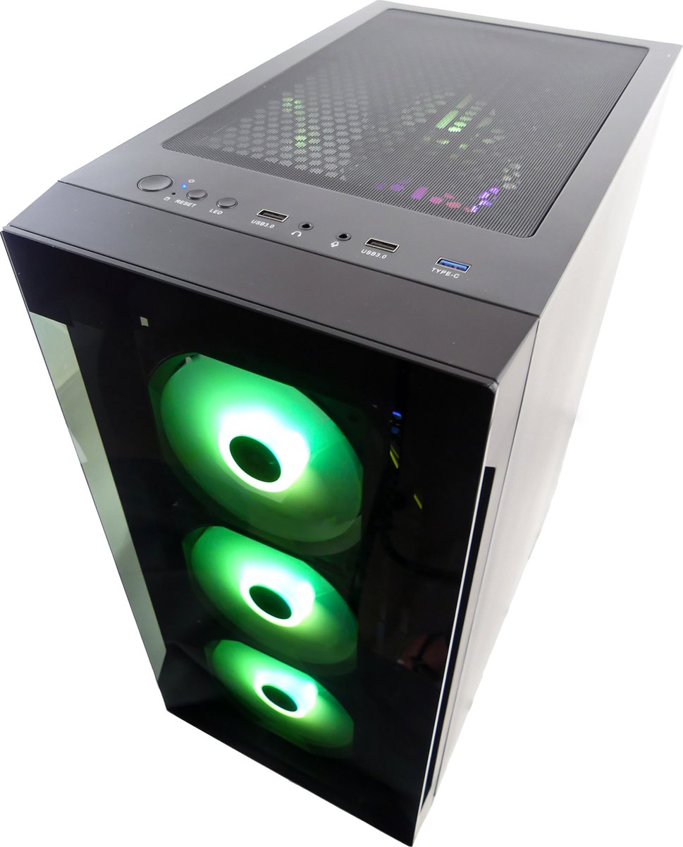 Gamdias Talos E2 Elite Gaming Case - Game Pc Behuizing - Computer Behuizing - - afbeelding 3