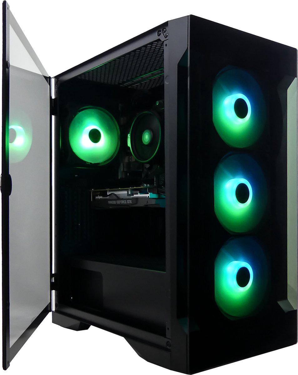 Gamdias Gamdias Talos E2 Elite Gaming Case - Game Pc Behuizing - Computer Behuizing - Argb Led Verlichting