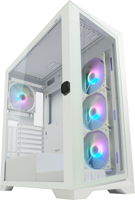 Game hero crosswind atx pc case tem - LC-Power Gaming 806W - White Pearl Behuizing