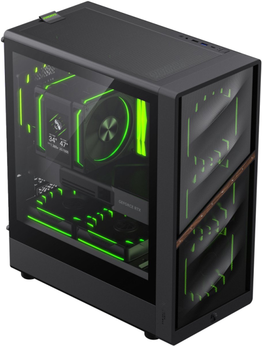 AERIS 330 MB Behuizing (Black) - afbeelding 4