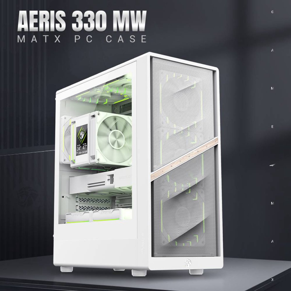 Aeris 330 MW Behuizing (White) - afbeelding 3