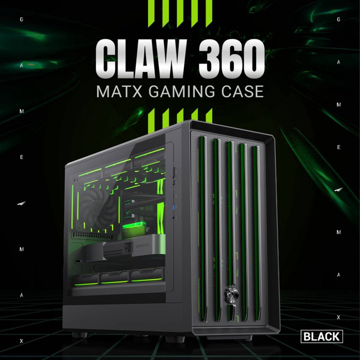 CLAW 360 BK Behuizing - afbeelding 2