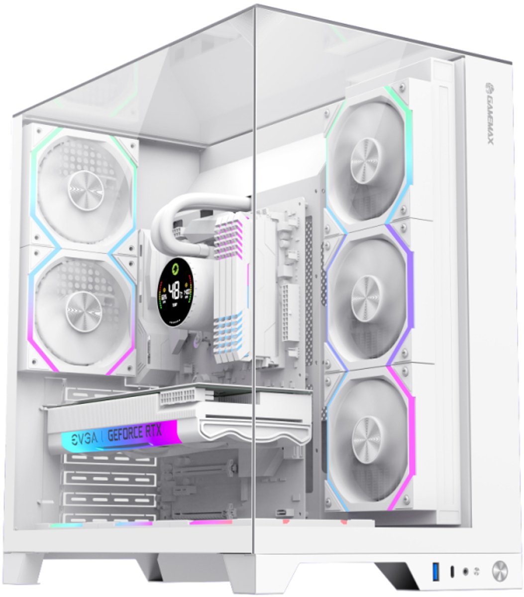 GameMax Gamemax Infinity Pro Wh Midi Tower Wit