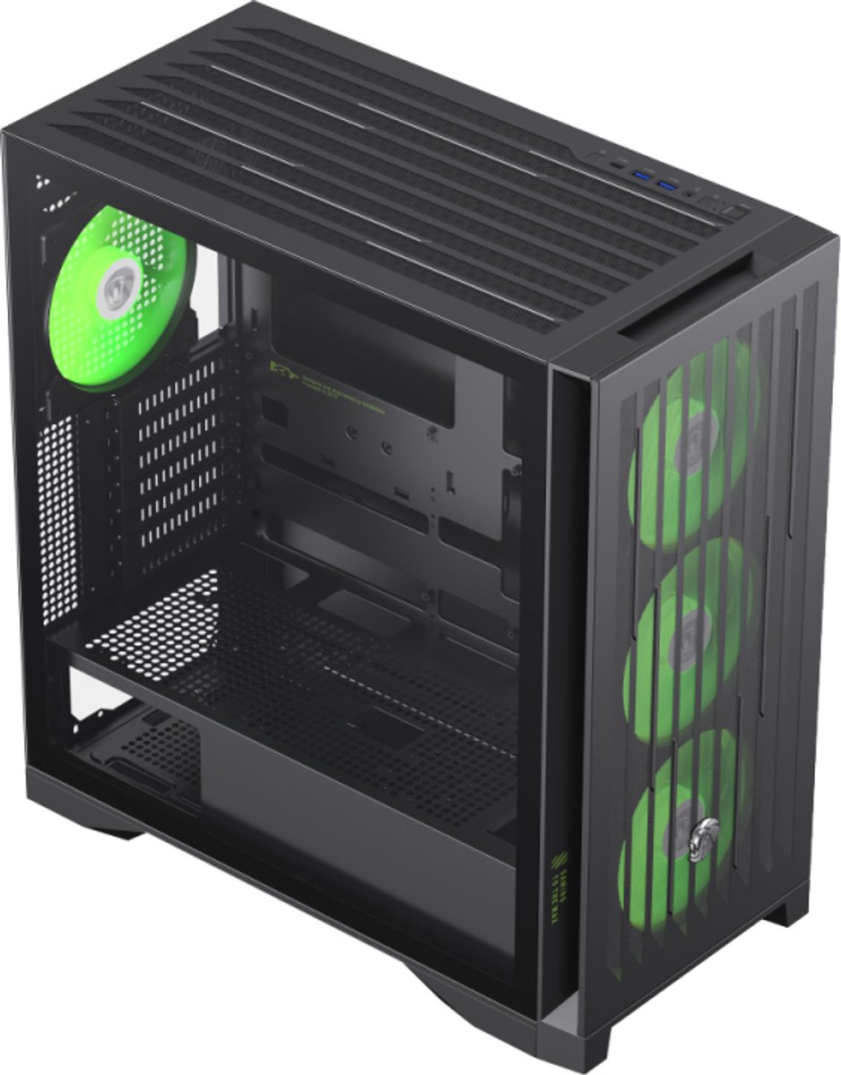 Leader 2 BK Behuizing (Black) - afbeelding 2