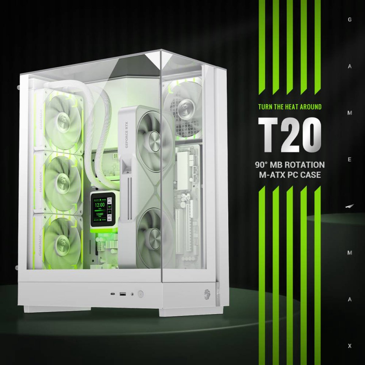 T20 WH Midi Tower PC case - afbeelding 3
