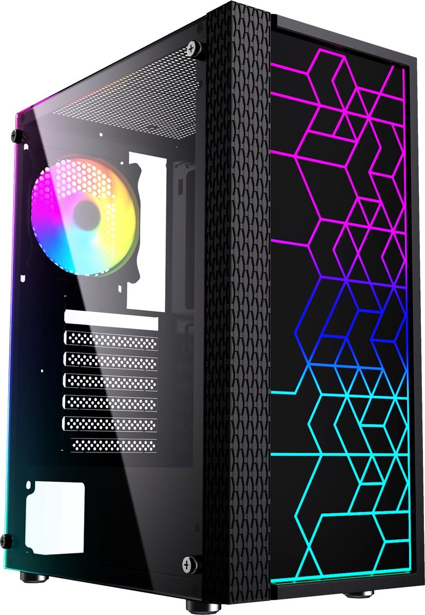 Gembird Fornax 2500 Midi Tower Zwart