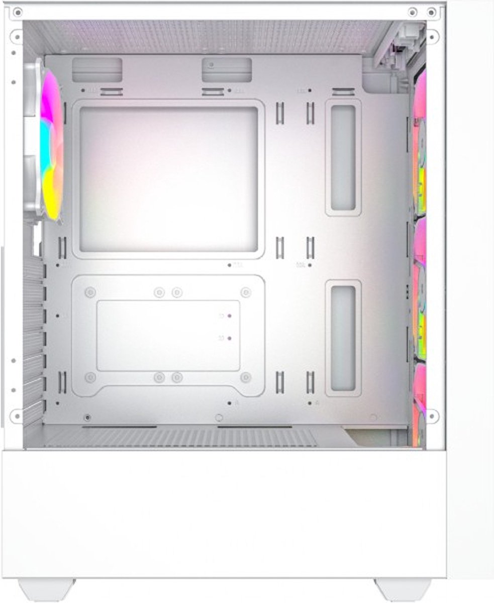 Gembird Fornax 4000 Midi Tower Zwart behuizing - afbeelding 2