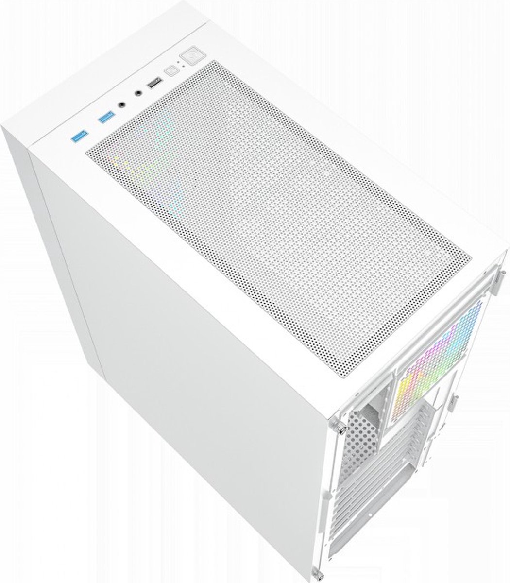 Gembird Fornax 4000 Midi Tower Zwart behuizing - afbeelding 3