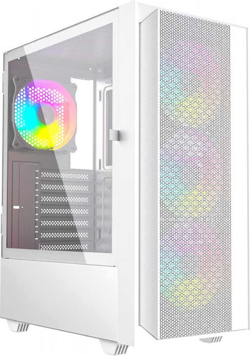 Gembird Fornax 4000 Midi Tower Zwart behuizing - afbeelding 7