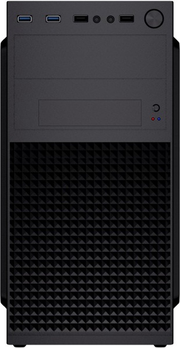 Gembird Fornax K300 Mini Tower Zwart behuizing - afbeelding 6