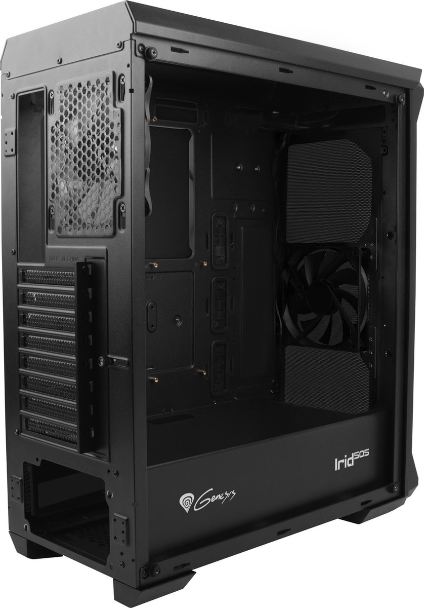 Genesis - Npc-1517 Atx Semi-Tower Box Tqep-550Sp - Black behuizing - afbeelding 10