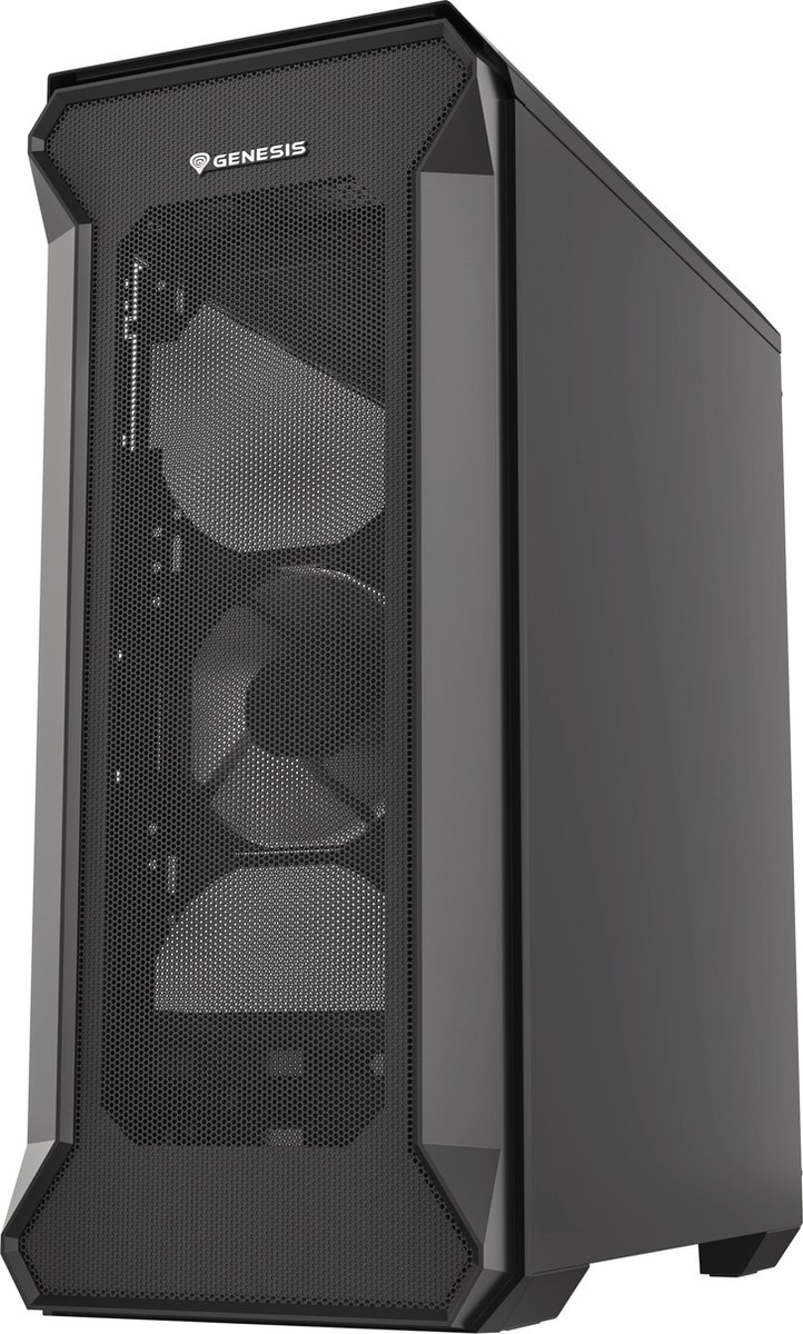 Genesis - Npc-1517 Atx Semi-Tower Box Tqep-550Sp - Black behuizing - afbeelding 6