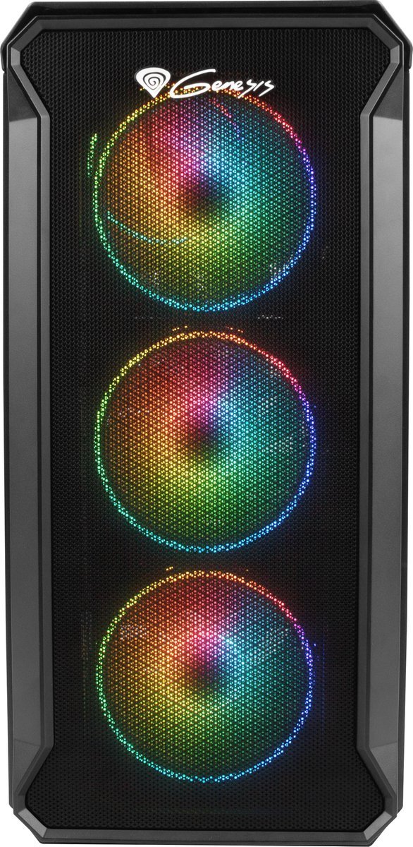 Genesis - Npc-1559 Micro Atx Midtower Case Irid 503 Argb - Zwart - afbeelding 6