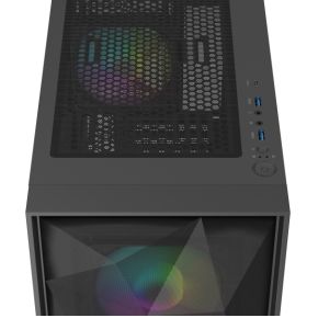 GENESIS NPC-2172 Diaxid 605 ARGB Midi Tower (Black) - afbeelding 6
