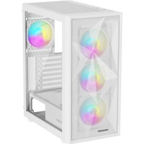 NPC-2173 Diaxid 605 ARGB Midi Tower (White) - afbeelding 7