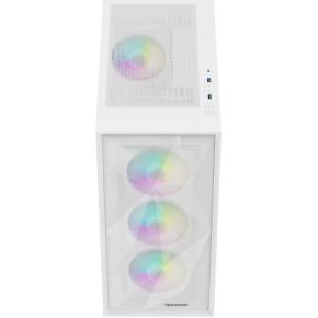 NPC-2173 Diaxid 605 ARGB Midi Tower (White) - afbeelding 8