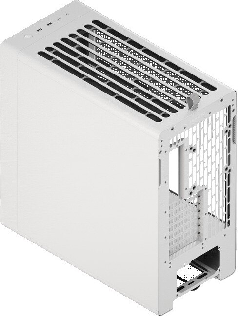 Havn bf 360 tempered glass white 4 orig - HAVN BF 360 Tempered Glass White Mid Tower ATX Case