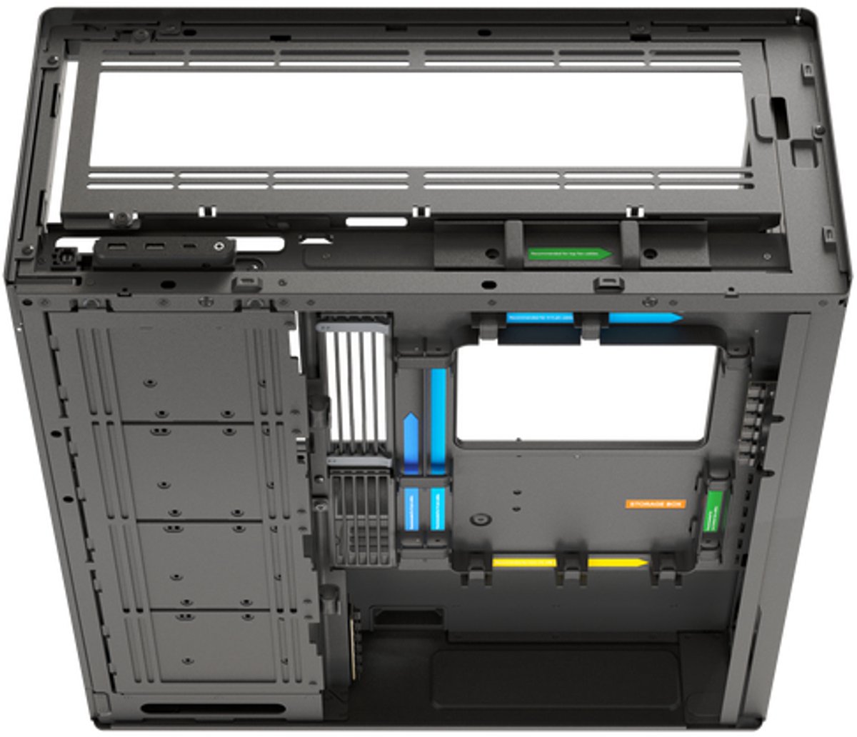 Havn Hs420 Vgpu Pc-Behuizing Zwart - afbeelding 7