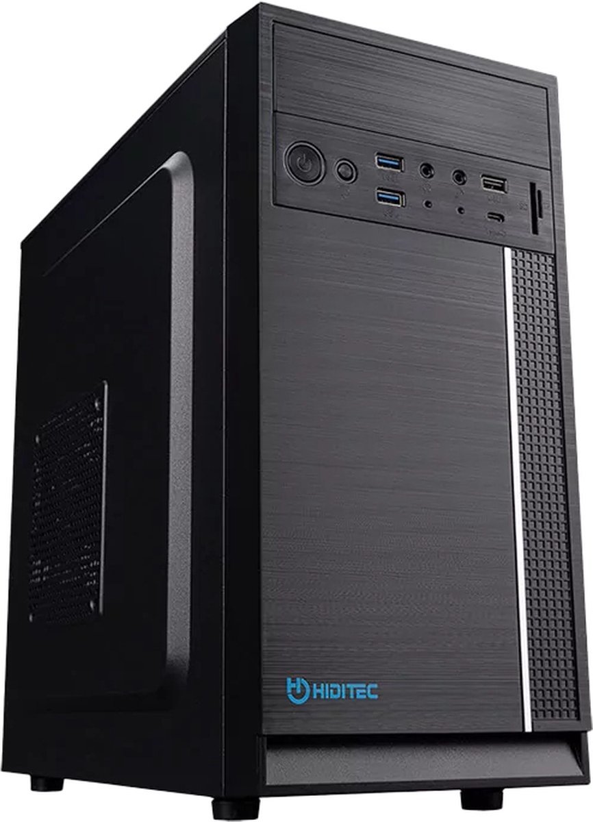 Hiditec Q5 Pro Midi Tower Zwart