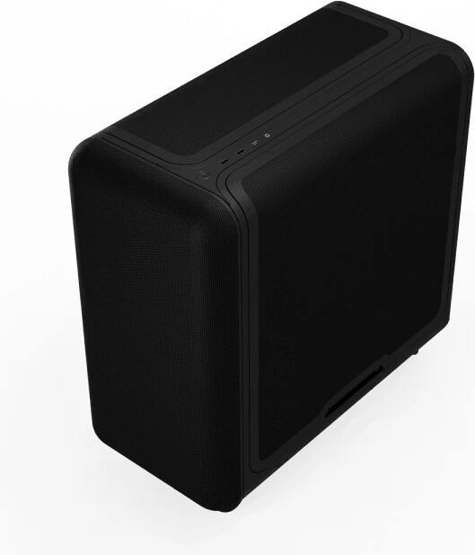 Hyte x50 air midi tower behuizing 449274 2 orig - Hyte X50 AIR Pitch Behuizing (Black)